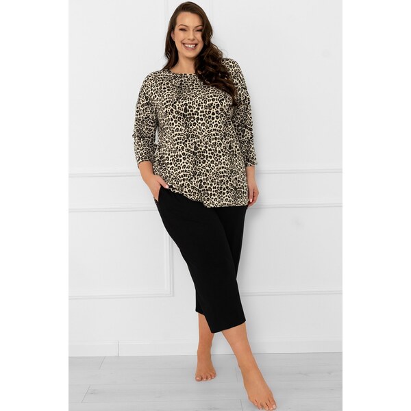 Italian Fashion dámske 3/4 pyžamo Kenia - viskóza 65846489