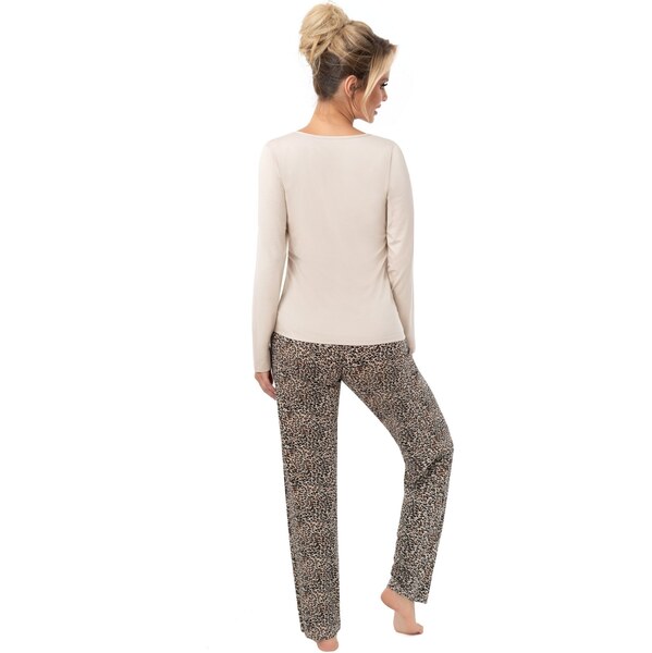 Donna dámske dlhé pyžamo Omari - viskóza 65846513