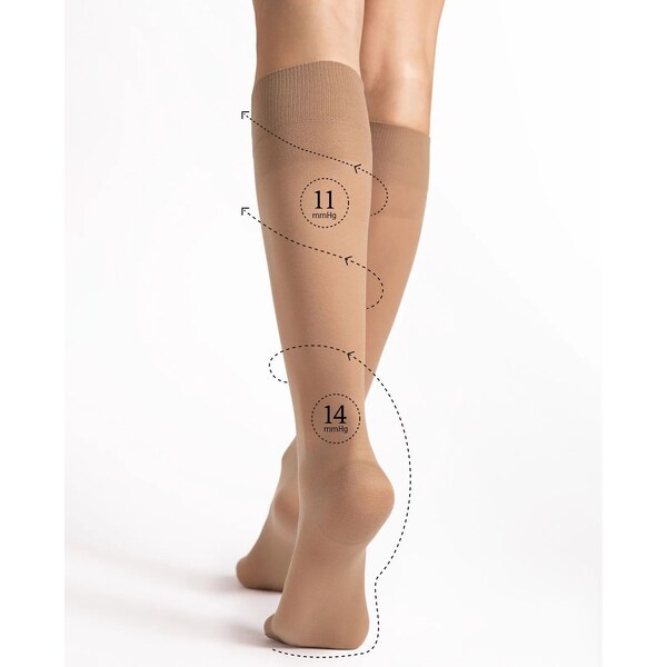 Podkolienky Fiore M 2107 Travel 30 den 65702558