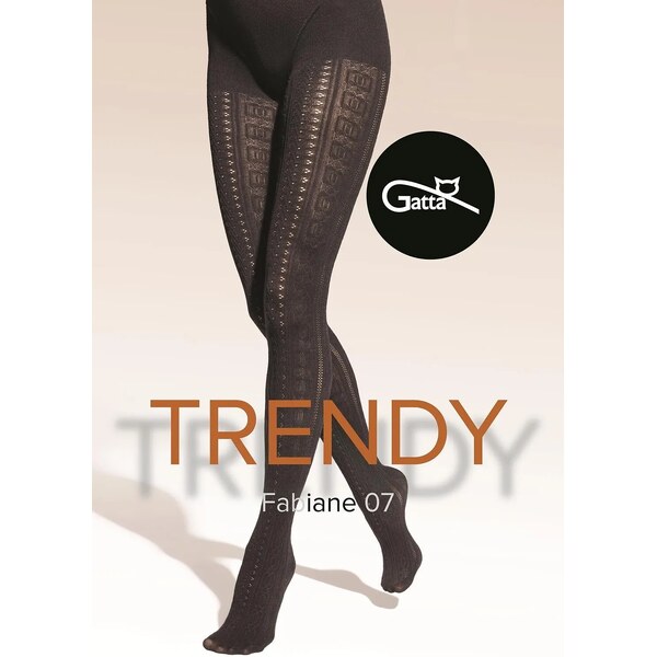 Pančuchové nohavice Gatta Trendy Fabiane wz.07 40 den 2-4 65702561