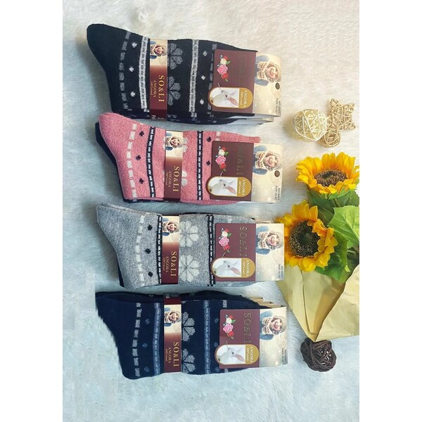 Dámske ponožky WiK SO&LI 002 z angorskej vlny 113 35-42 66804498