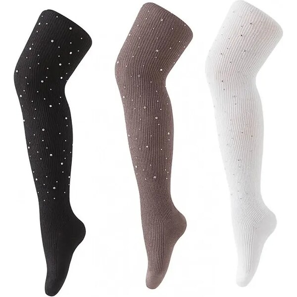 Dievčenské pančuchy s kryštálmi Be Snazzy RA-56 104-140 66197568