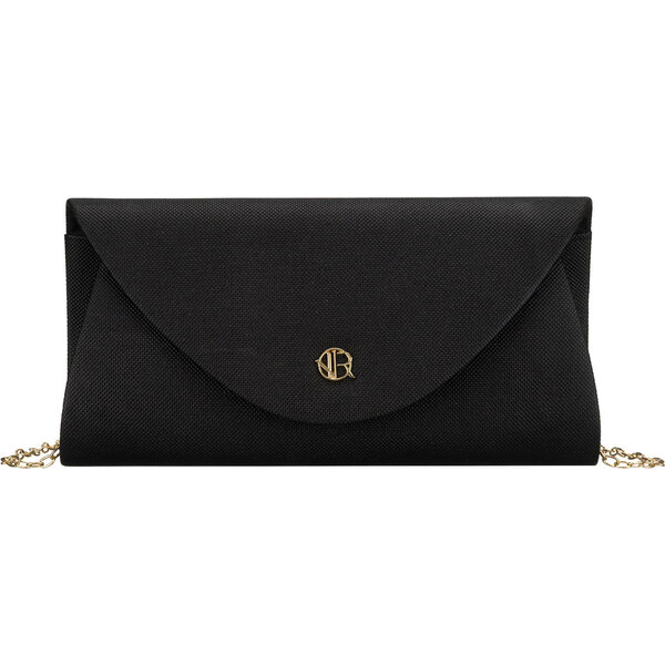 Rovicky Čierna trblietavá listová kabelka R-XS029-2 65703462