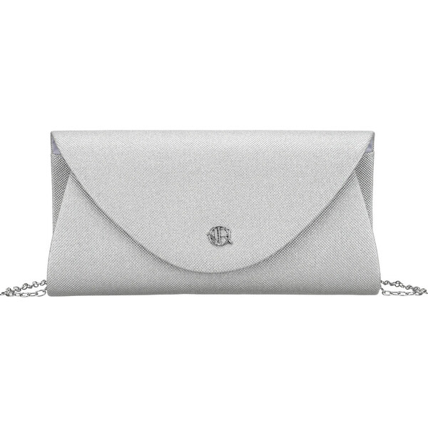 Rovicky Strieborná trblietavá listová kabelka R-XS029-2 65703463