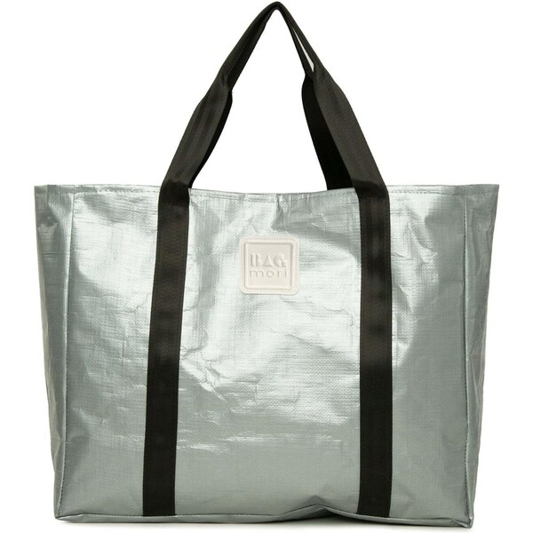 Bagmori Plážová taška striebornosivá 65883535