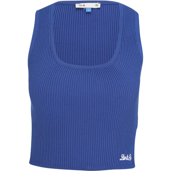 LTB Vyšívaný top Dokomo kobaltovomodrá 66009365