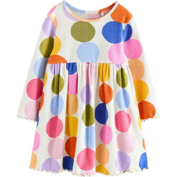 Next Šaty svetlomodrá / kaki / ružová / biela 65707843