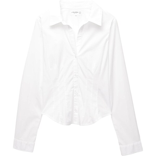 Pull&Bear Blúzka biela 65889203