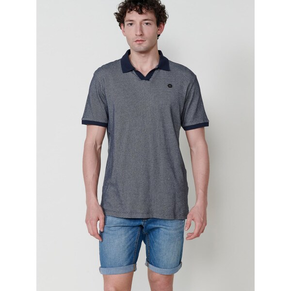 KOROSHI Tričko námornícka modrá / biela 65877575