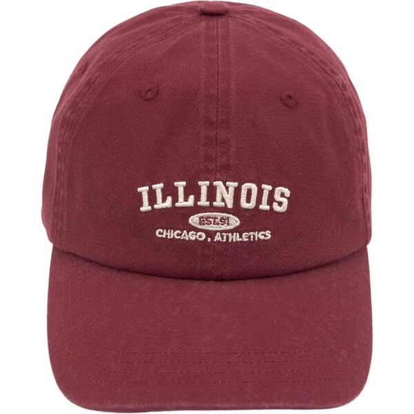 Pull&Bear Čiapka nebielená / grenadínová 65890153