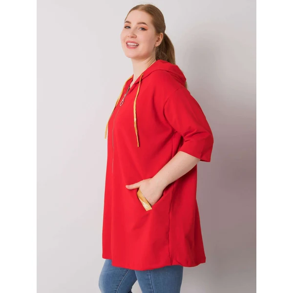 FPrice Mikina RV BL 6863.59P červená 49735679