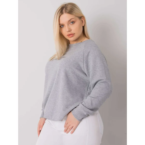 FPrice Mikina RV BL 7162.12P šedá 49736705