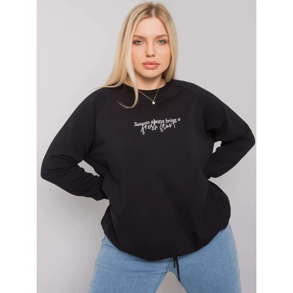 FPrice Mikina RV BL 7162.12P čierna 49736771