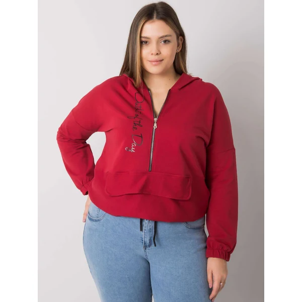 FPrice Blúzka RV BL 7179.27 bordó 49737432