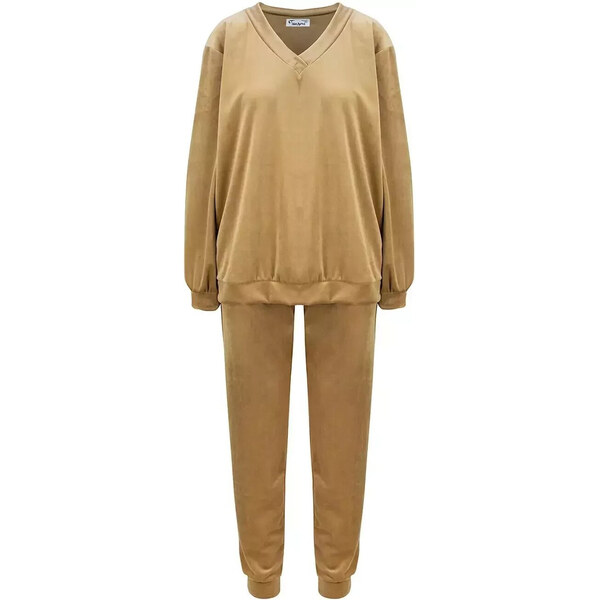 Pri Tracksuit set sweatshirt pants smooth velor 65712629