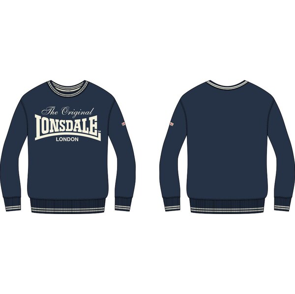 Lonsdale Mens crewneck sweatshirt regular fit 65715372