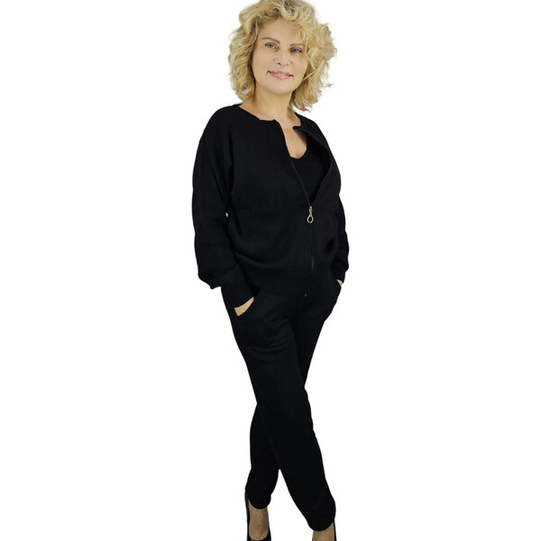 Pri Womens sweatshirt set sweatshirt + pants + top plain MIRANDA 65715399