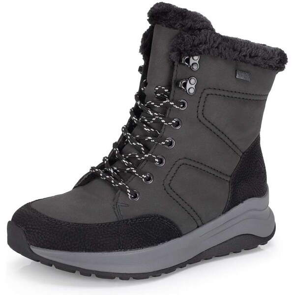 Dámska členková obuv RIEKER Z0922-45 sivá W5 65715010