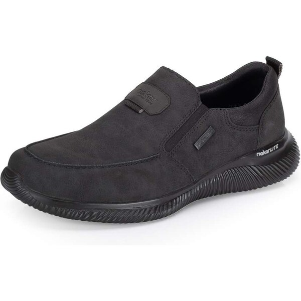 Pánske mokasíny RIEKER B7451-00 čierna W5 65715012