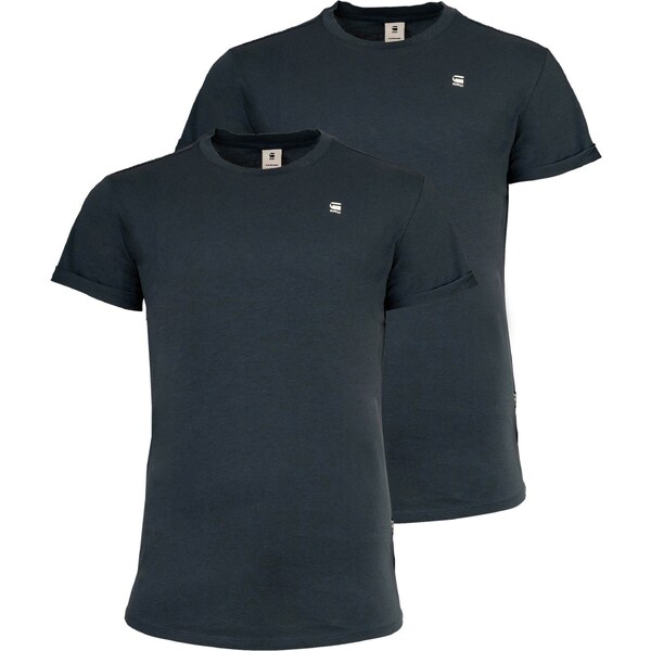 G-STAR Tričko Lash zafírová / antracitová 64255862