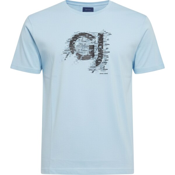 GAUDI Jeans Logo Blue tričko 65716925