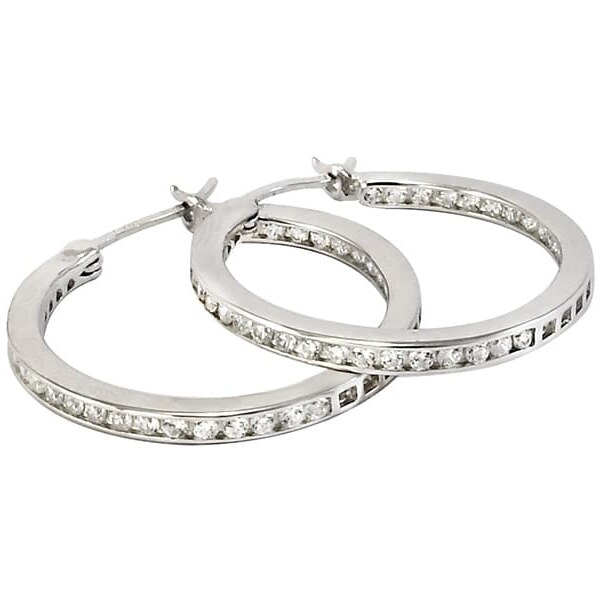 Strieborné náušnice Glare 910 65720311