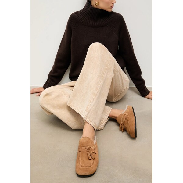 Semišové šľapky Answear.LAB 65177389