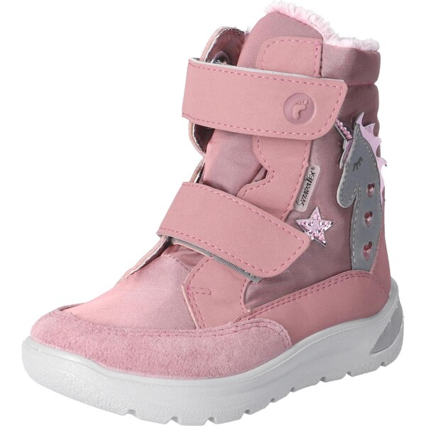 RICOSTA Snehule Annika sivá / ružová / staroružová 66018100