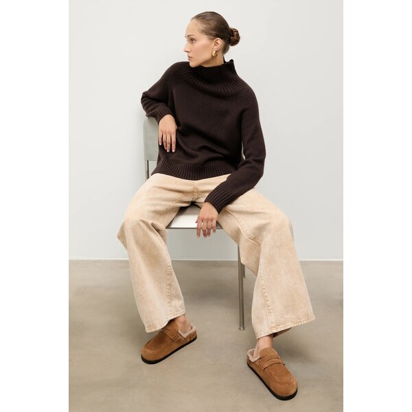 Semišové šľapky Answear.LAB 65064323