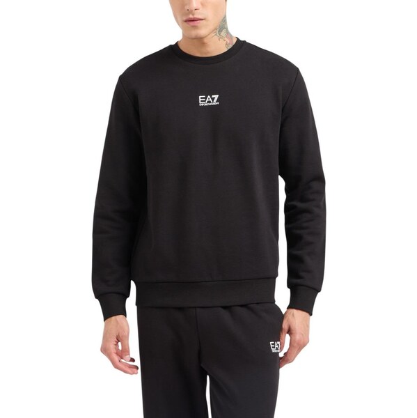 Čierna mikina EA7 Emporio Armani 66808014