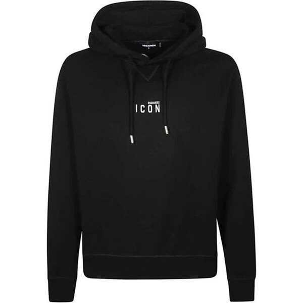 Čierna mikina Dsquared s kapucňou 66800171