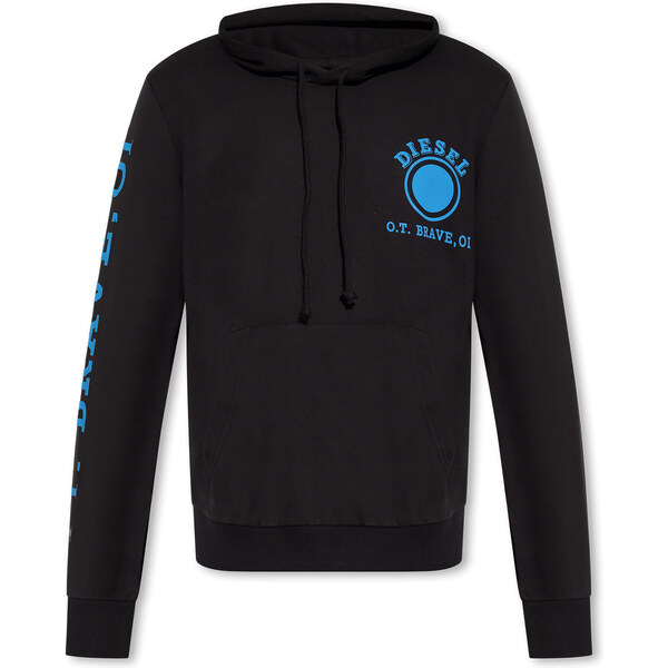 Diesel čierna mikina s potlačou 66825150