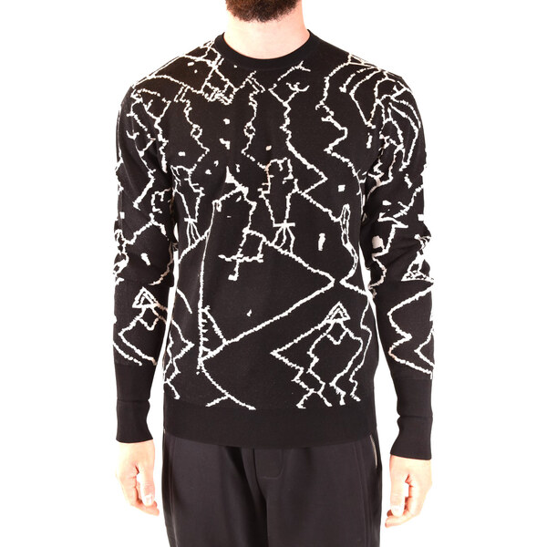 Neil Barrett pánsky sveter s geometrickým vzorom 66808833