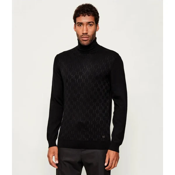 Karl Lagerfeld Vlnený rolák | Slim Fit 65728956