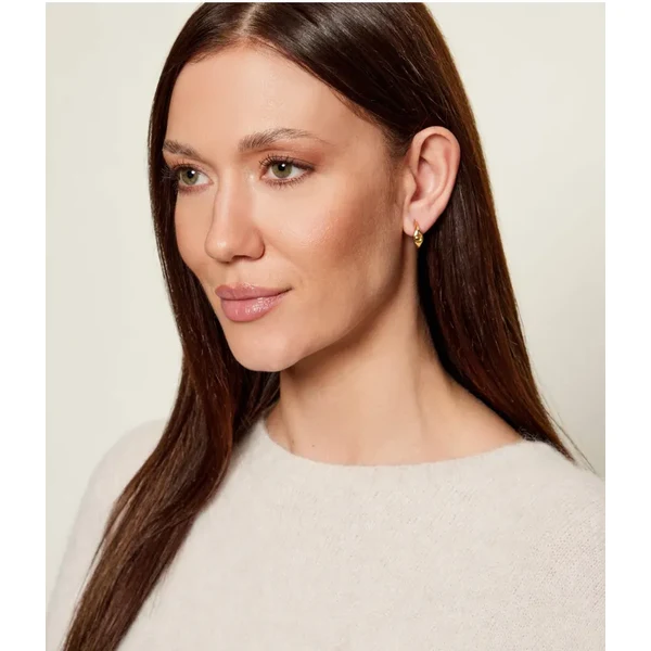 Coach Náušnice Signature Signet Huggie 65728873