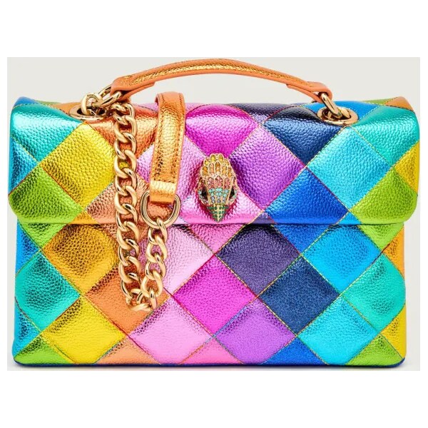 Kurt Geiger Kožená kabelka na rameno KENSINGTON 65728876