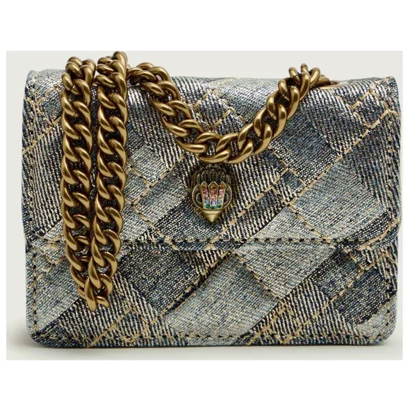 Kurt Geiger Džínsová kabelka na rameno 690-MICRO KENSINGTON 65728882