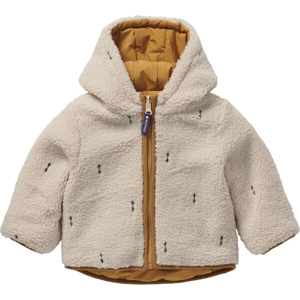 Noppies Zimná bunda Ordway béžová / karamelová / čierna 65893398