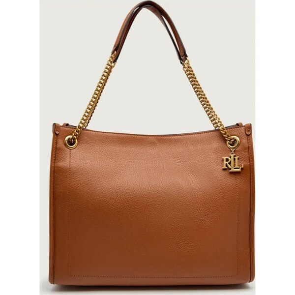 LAUREN RALPH LAUREN Kožená shopper kabelka BRADLEY 65728903