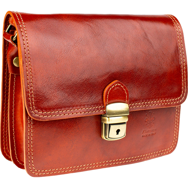 Camel kožená talianska crossbody kabelka Celso Camel NovaKabelka.sk 9296853