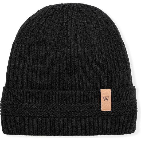 Wittchen Pánska zimná čiapka s vyhrnutým okrajom a dekoratívnym vzorom 66067212