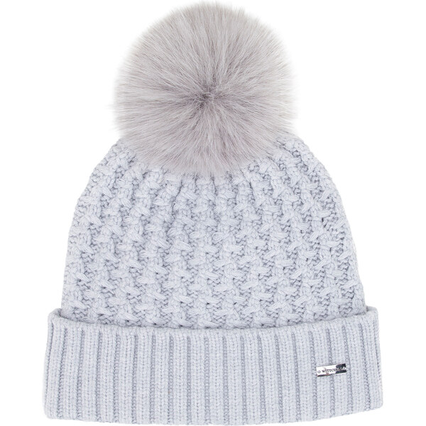 Wittchen Dámska čiapka s lesklým brmbolcom – štýlová elegancia na zimu 66067238