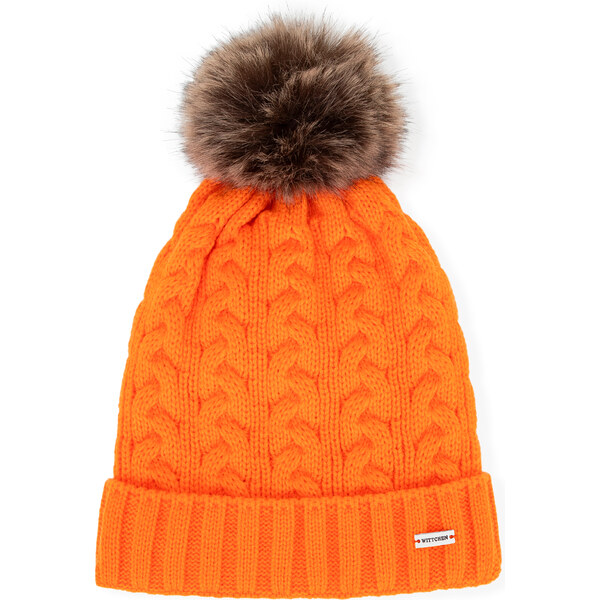 Wittchen Dámska čiapka s brmbolcom – teplý a štýlový zimný doplnok 101 66067225