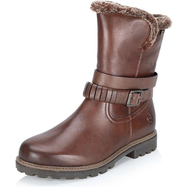 RIEKER Dámska členková obuv REMONTE D3C72-22 hnedá W5 65762955