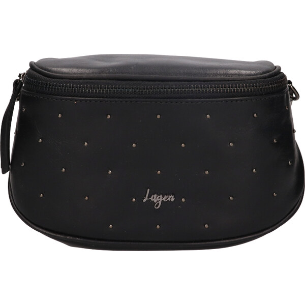 Lagen Kožená ľadvinka 212530 čierna 65763165