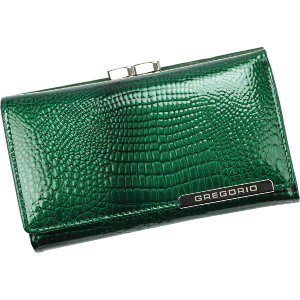 Dámska kožená peňaženka Gregorio zelená KZ25551 65764914