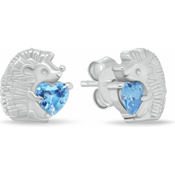 Brilio Silver Roztomilé strieborné náušnice Ježko EA1220WAQ 66585941