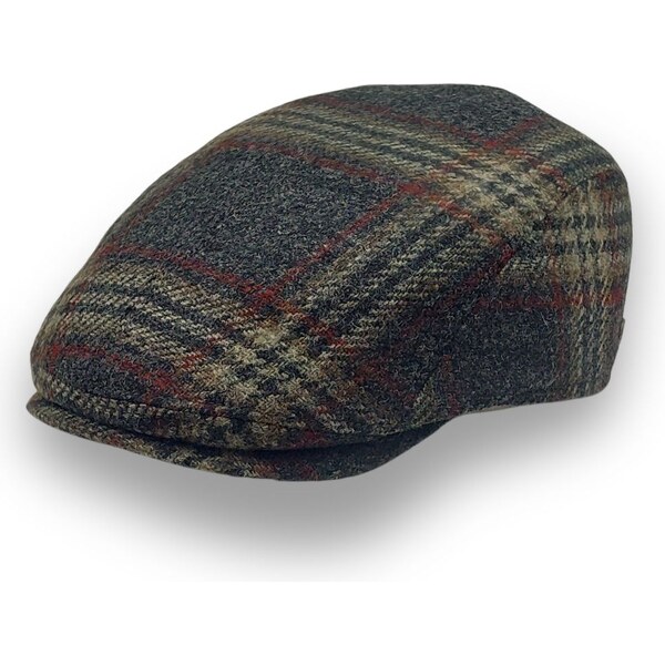 GÖTTMANN GORE-TEX Pánska zimná bekovka - kocka šedá (klapky na uši) 65765719