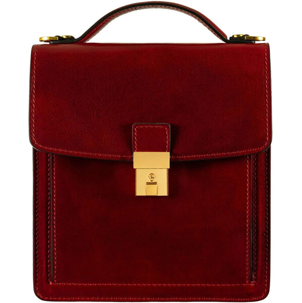 Glara Malá kožená taška do ruky aj cez rameno Premium 65766913