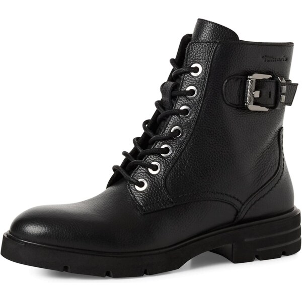 Tamaris Šnurovacie členkové čižmy čierna 65812273